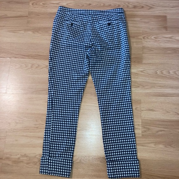 Anthropologie Womens pants plaid fabric size 4 - Picture 5 of 7